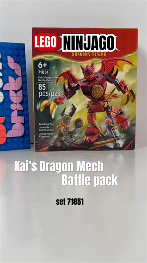 LEGO NINJAGO 71851 Kai’s Dragon Mech Battle Pack Build & Review