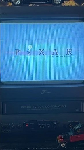 VHS Pixar Intro | Geri’s Game Short (1999) featured on a bugs life intro | Disney #vhs #nostalgia