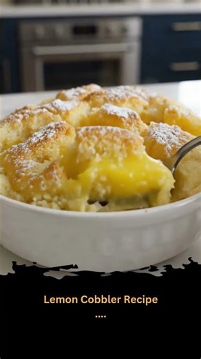 Magic Lemon Cobbler