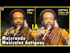 I will restore a Music Video with Artificial Intelligence | Method #1 Codeformer AI