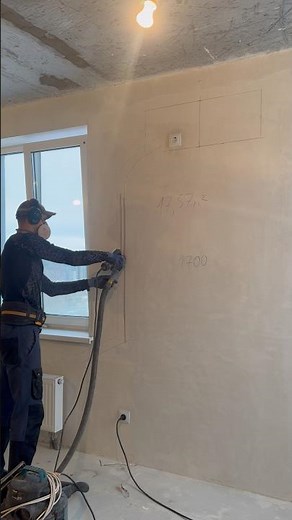 Установка сплит-системы в два этапа. Трасса для кондиционера #hvac #video #diy #building