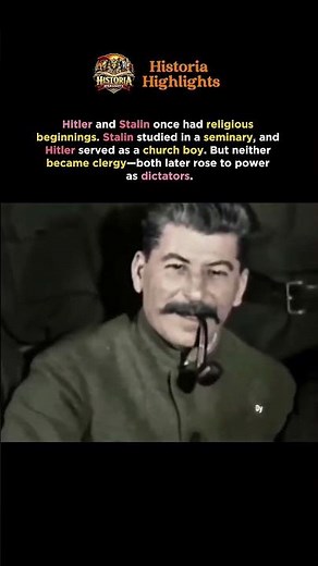 The Sinister Transformation of Hitler and Stalin from Faith to Power #history #worldwar2