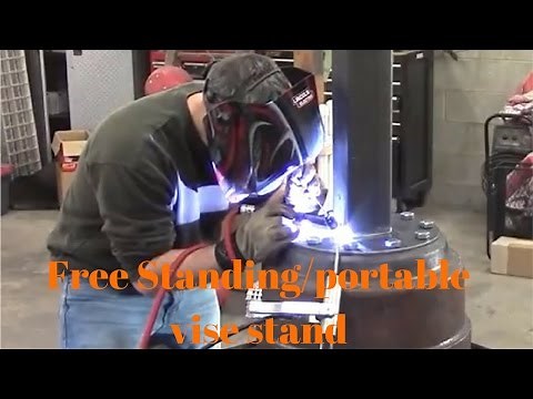 Bench vise Stand build