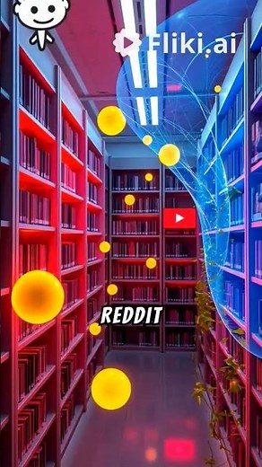 Reddit X YouTube. use of AI for voice and background
