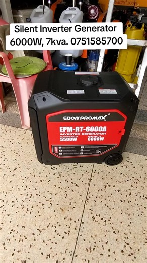 Silent inverter Generator 7kva Generator