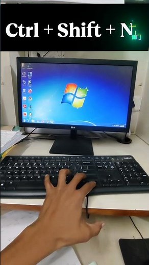 computer me new folder kaise banaye | computer me new folder shortcut key #tech