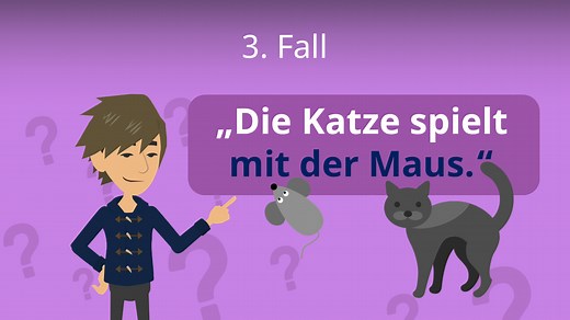 3. Fall • Dativ einfach erklärt