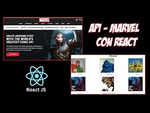 Conexión a la API de Marvel usando React
