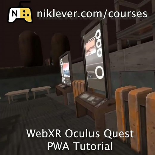 Create Oculus Quest installable WebXR apps using PWAs and Three.JS