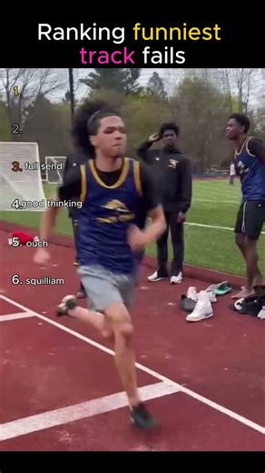 Ranking funniest track moments