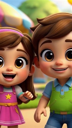 The Kids Found a Happy Secret! SMILE 😊 BOX 🎁#aivideo #cartoon #3danimation #shortvideo #animation