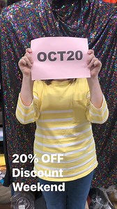 Come and grab a bargain 20% Off discount weekend at FabricLand #discountcode #dressmaking #fabricstore #fabricshopping | FabricLand