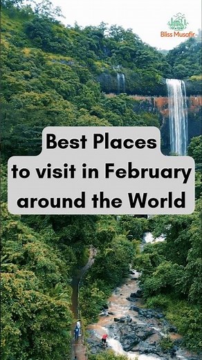 Best Countries to visit in February🌏✈️ #travel #travelshorts #shorts #bestcountriestovisitinfebruary