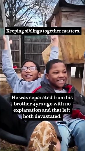 He Showed Up to His Brother's Adoption After 4 Years Apart #FosterCare #FamilyBonds