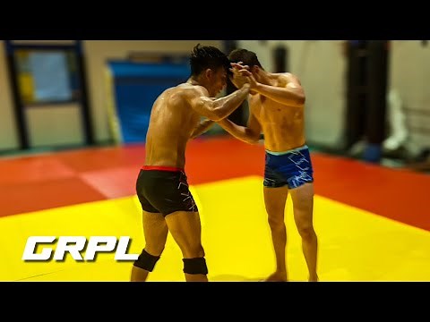 Aaron vs Ettore Superfight | Submission Wrestling | Intense Choke KO Finish | GSW012