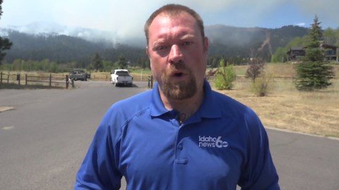 Steve Dent provides an update on the Rock Fire near Tamarack Resort