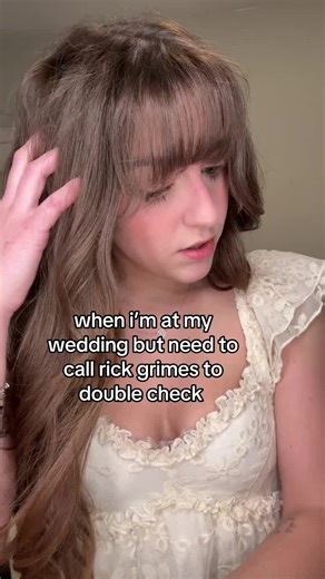 Calling Rick Grimes on My Wedding Day