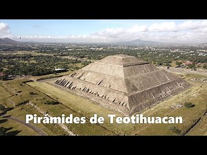 Piramides Teotihuacan - Mexico - BEST VIDEO - Drone Fly Over - 4K