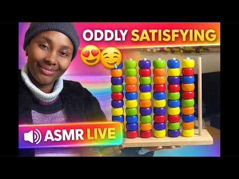 Live ASMR 🎧 Color Sorting with Wooden Sounds (So Satisfying!)