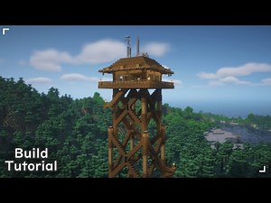 🔥 Firewatch Tower 🗼 | Minecraft Build Tutorial (Remake)