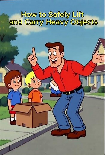 How to Safely Lift and Carry Heavy Objects P S A