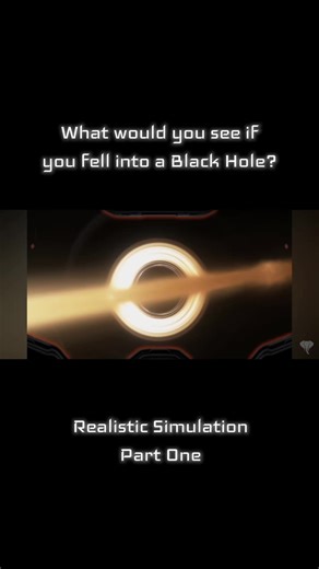What would you see if you fell into a Black Hole? Realistic Simulation - Part One ⚠︎ Not my video! All credits go to Stargaze_youtube ⚠︎ #universe #galaxy #space #blackhole #simulation