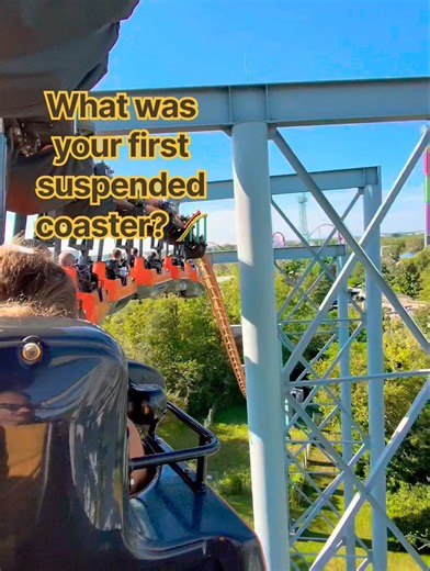 The Bat POV 🎢 | Kings Island Suspended Coaster