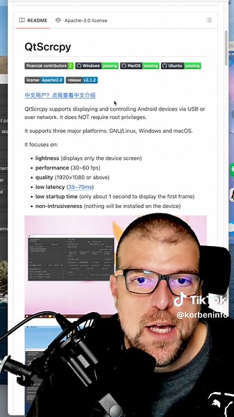 Contrôlez votre smartphone Android avec QtScrcpy sur PC / Mac