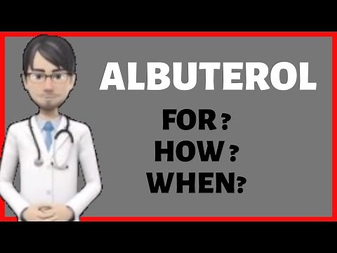 What is ALBUTEROL (Ventolin HFA) for?, How does albuterol (Ventolin) work?, When to take albuterol?