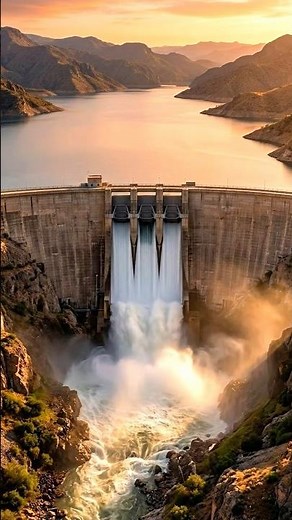 🏜️ Mega-Dam Construction in the Arid West #desertenergy #watersecurity