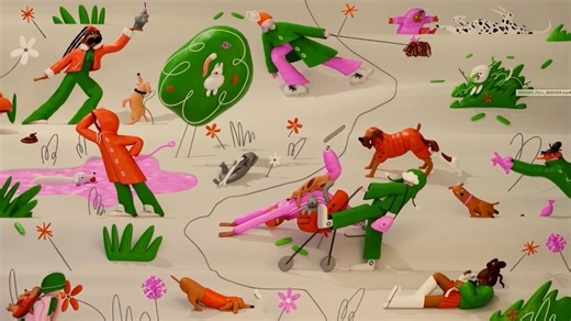 解密 插画变成3D动画的 快速有效制作方法