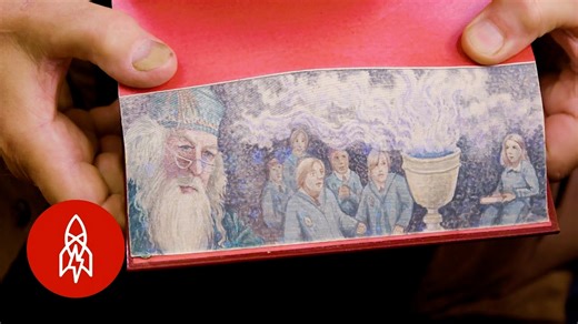 Martin Frost, preserving the art of fore-edge painting