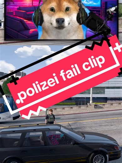 rlo Real Life online Polizei fail clip @CSYON #gta5clips #rlo #gta #foryou #twitch