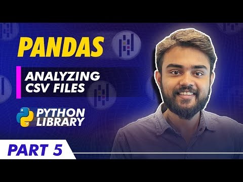 pandas library python