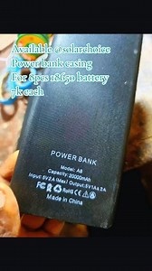 Power bank Casing for 18650 battery 8 pieces Available Solarchoice#solaraccessories #solarenergy #powerbank | Solarchoice | Facebook