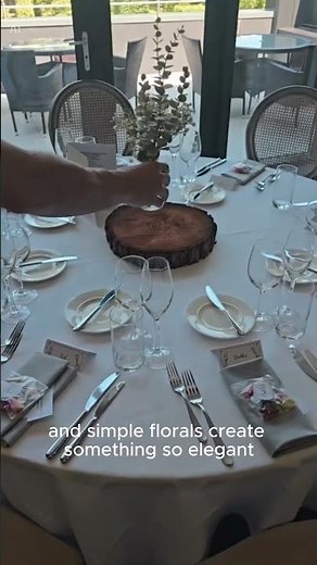 Rustic Log Centrepiece Ideas | Wedding & Event Table Styling