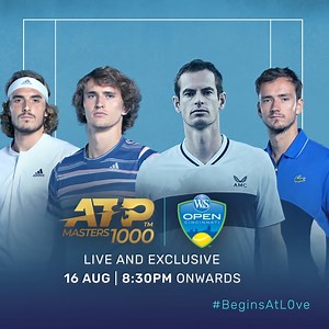 171K views · 1.4K reactions | With the #ATPTour Western & Southern Open, the rivalry #BeginsAtL0ve. Watch it all Live and exclusive on #VootSelect. #ATPMasters1000 #ATPMasters #CincinnatiOpen #CincyTennis #Cincinnati #DaniilMedvedev #StefanosTsitsipas #AndyMurray | Voot Select | Facebook