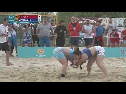 Round 1 Women's BW - +70 kg: A. PITSIAVA (GRE) v. D. VLASCEANU (ROU)