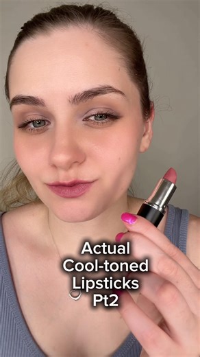 Actual cool toned lipsticks Pt2 💋