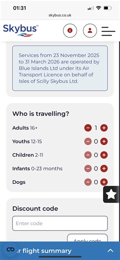 ISLES OF SCILLY SKYBUS - PPRuNe Forums