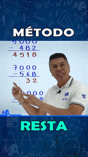 Matemáticas Profe Alex on Instagram: "Método extraño para restar 😱 #matemáticasprofealex #parati"
