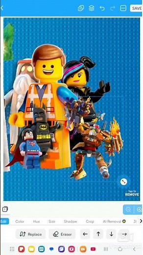 Making THE LEGO MOVIE poster (2014)