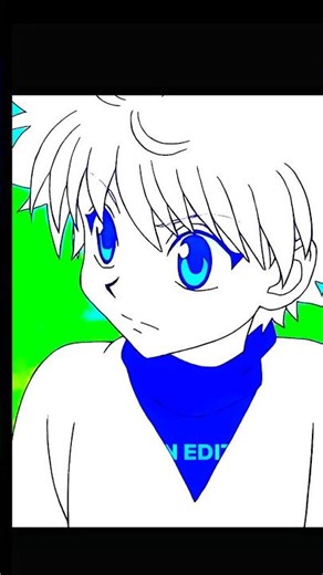 Sweet Killua Edit 💙 | Hunter x Hunter Cute AMV #shorts #killuaedit #hxhedits