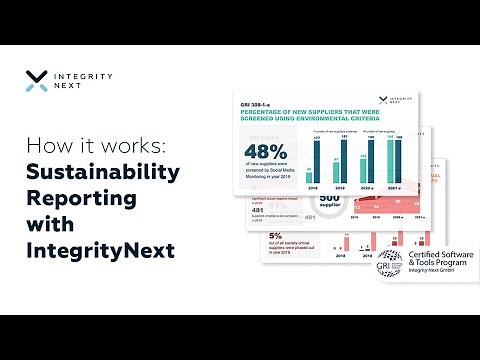 GRI Reporting with IntegrityNext – How it works