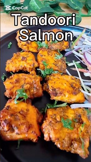 Instant Tandoori Salmon fish Recipe