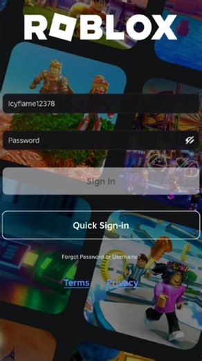 My Roblox account password 🔑 #roblox #password #shorts #subscribe