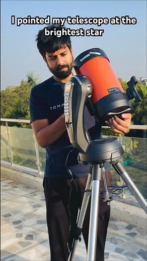 Sirius, the brightest star in the night sky, shining 8.6 light-years away! 🔭🌌