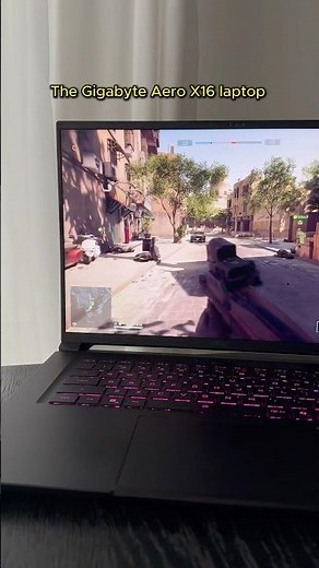 The Gigabyte AERO X16 laptop blends portability and power with an NVIDIA RTX 5070 GPU