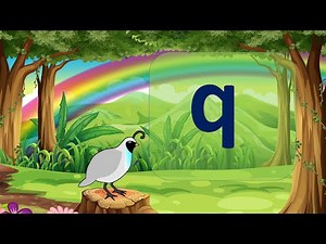 Words starting with q | q words | q sound words | Phonics for beginners