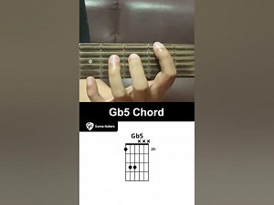 How To Play The Gb5 Chord On Guitar - Guvna Guitars